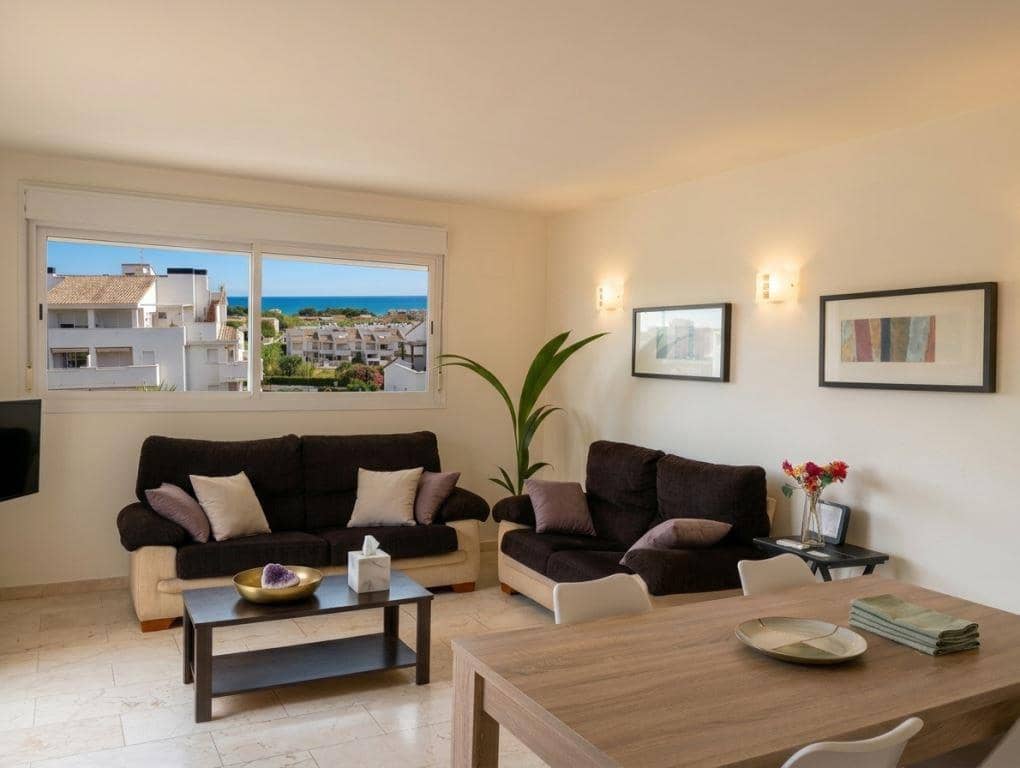 3 Zimmer Ferienapartment in El Vergel / Verger mit Pool Garage - 1.250 € (Ref: 10011899)