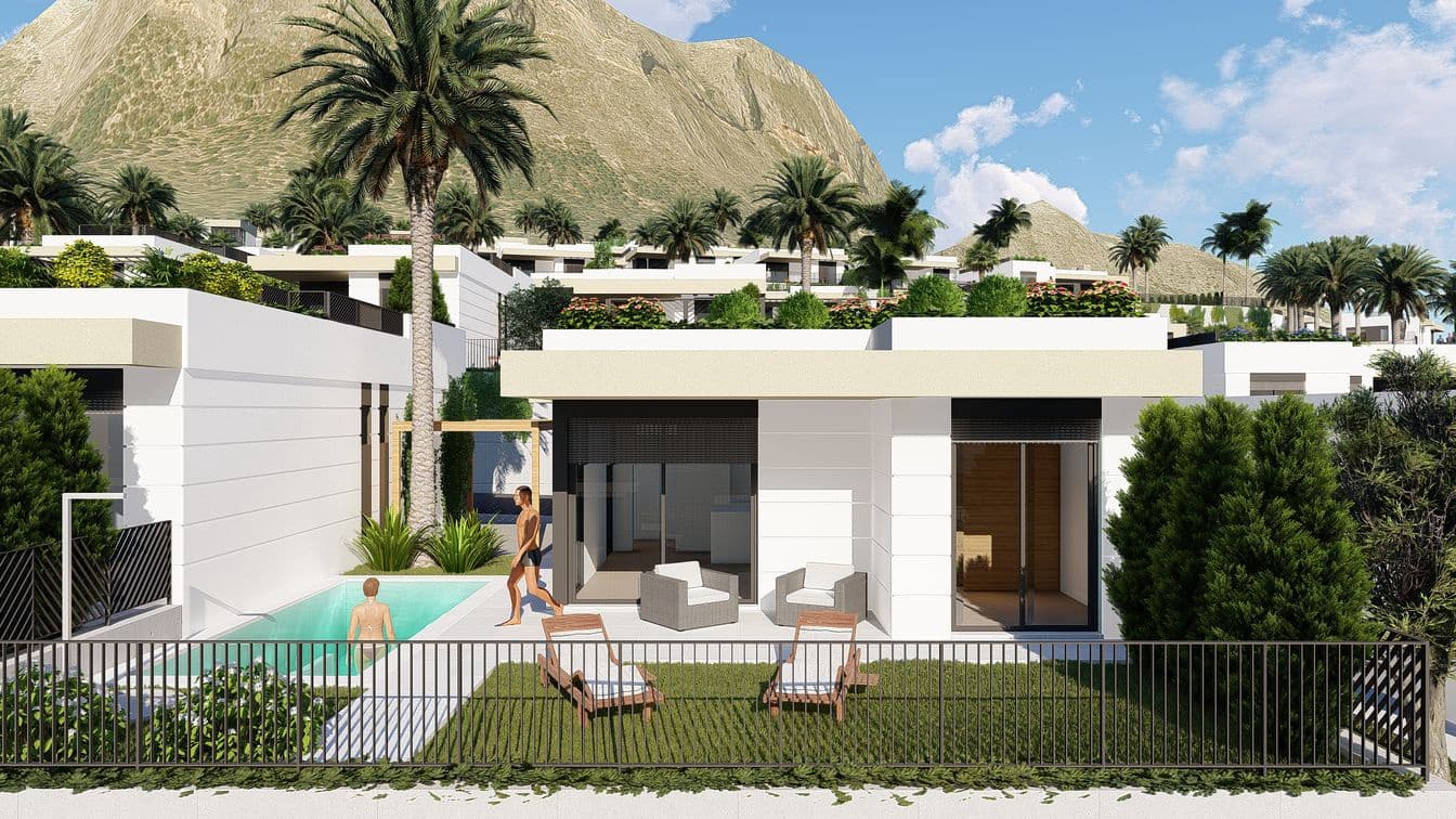 3 bedroom Villa for sale in Polop with pool garage - € 390,000 (Ref: 6055634)