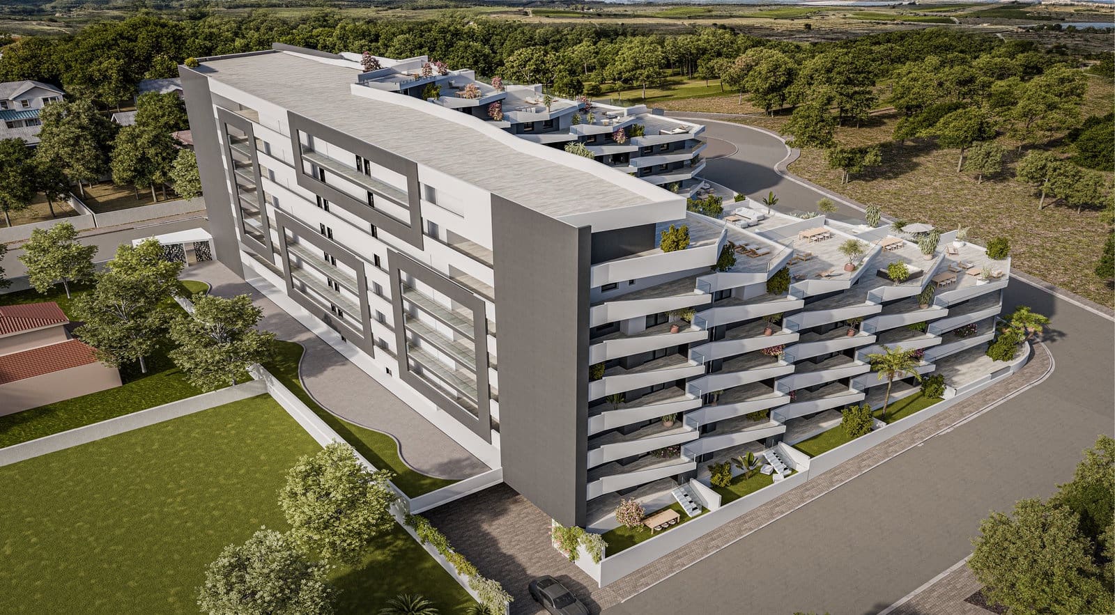 2 sypialnia Apartament na sprzedaż w San Miguel de Salinas z basenem garażem - 194 920 € (Ref: 10113542)