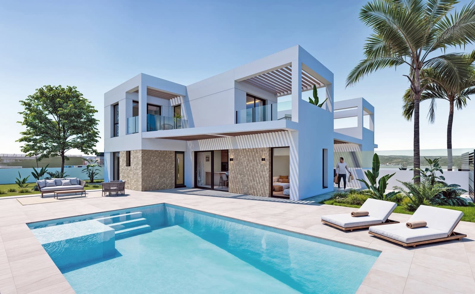 Chalet de 3 habitaciones en Torrevieja en venta con piscina garaje - 650.000 € (Ref: 10117494)