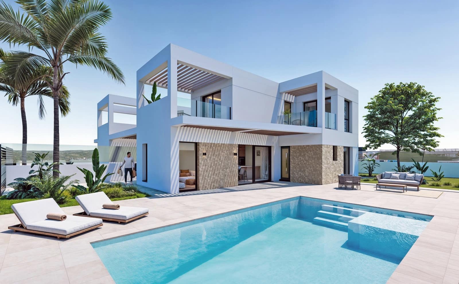 Chalet de 3 habitaciones en Torrevieja en venta con piscina garaje - 650.000 € (Ref: 10117494)