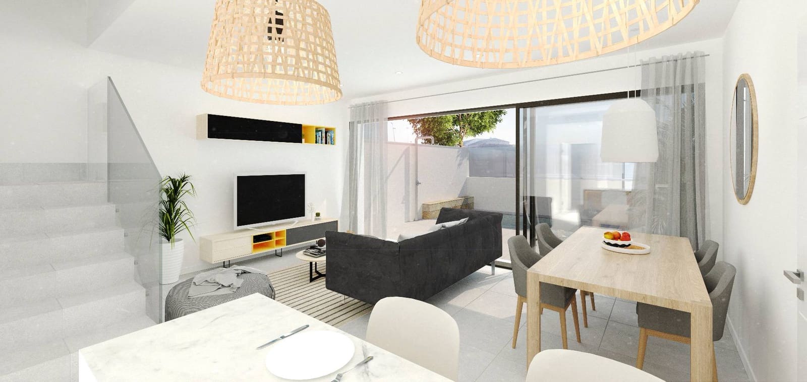 3 bedroom Villa for sale in San Pedro del Pinatar with pool - € 419,900 (Ref: 7299782)