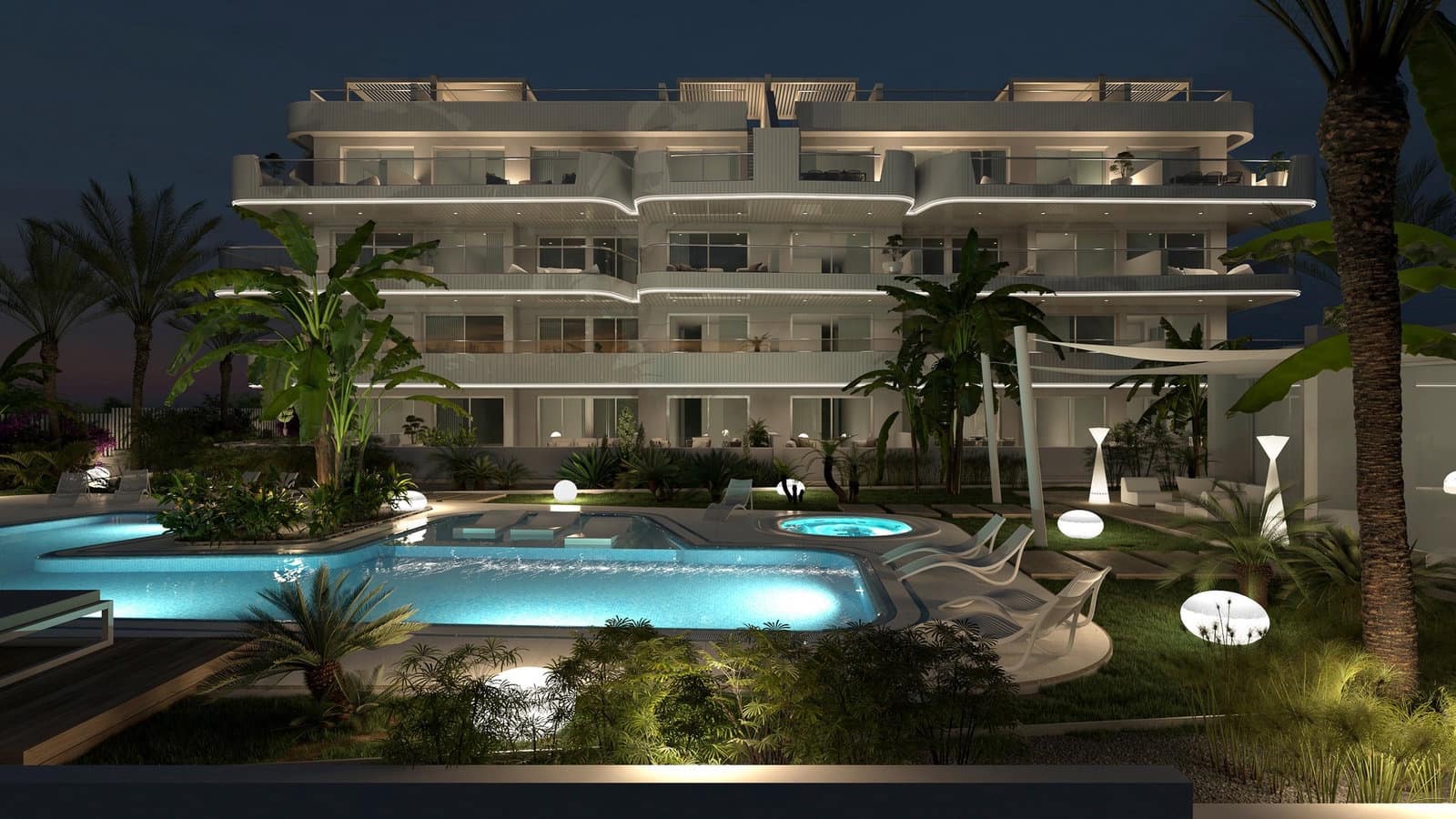 2 sypialnia Apartament na sprzedaż w Cabo Roig z basenem garażem - 369 000 € (Ref: 7344483)