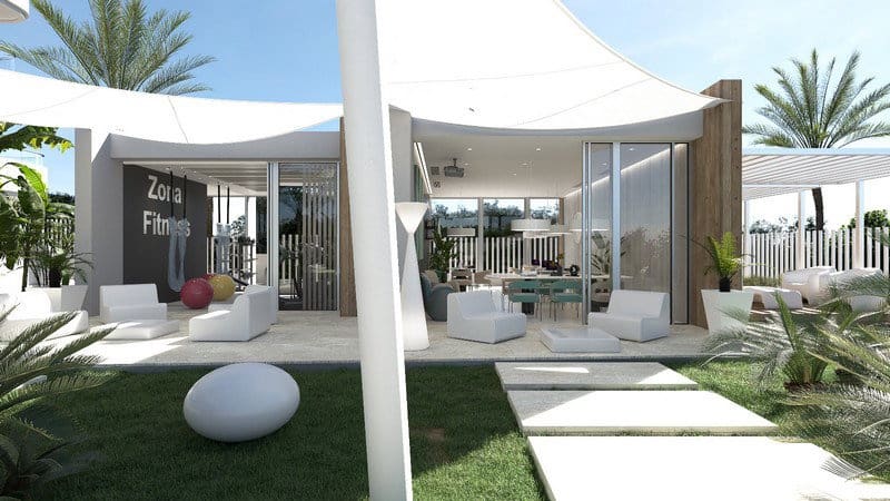 2 sypialnia Apartament na sprzedaż w Cabo Roig z basenem garażem - 369 000 € (Ref: 7344483)