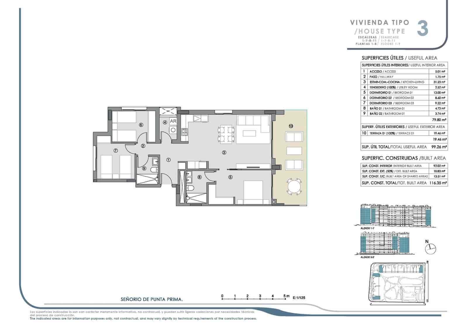 Apartamento de 2 habitaciones en Orihuela Costa en venta con piscina garaje - 324.000 € (Ref: 7525069)