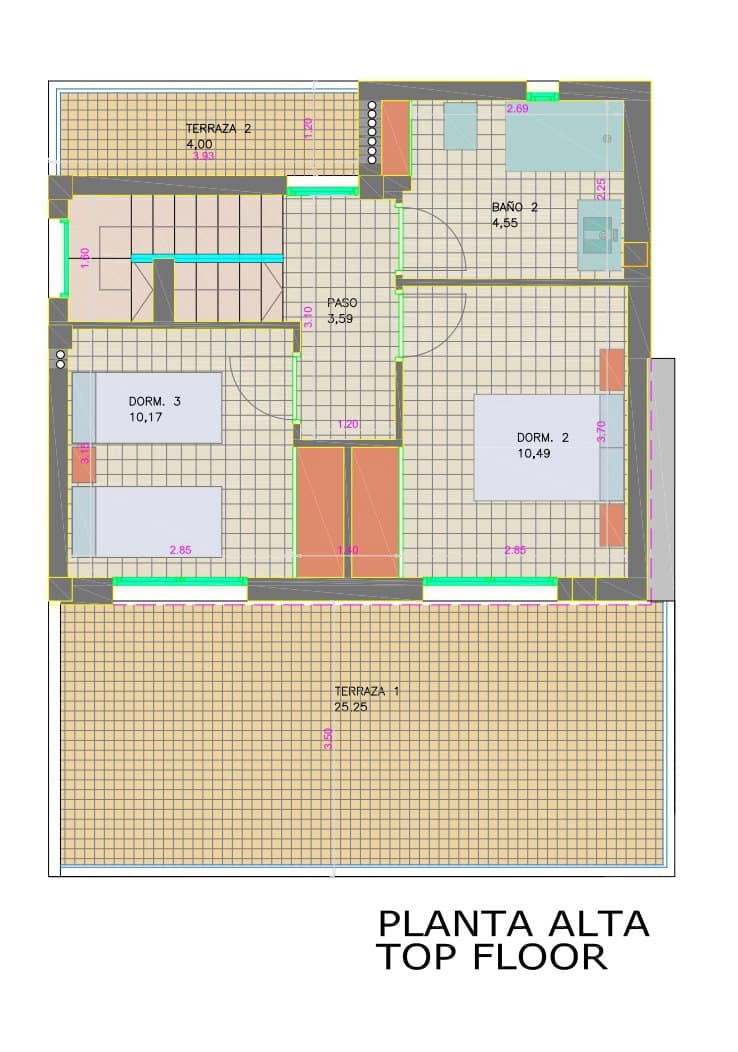 3 sovrum Villa till salu i Pilar de la Horadada med pool garage - 725 000 € (Ref: 8223908)