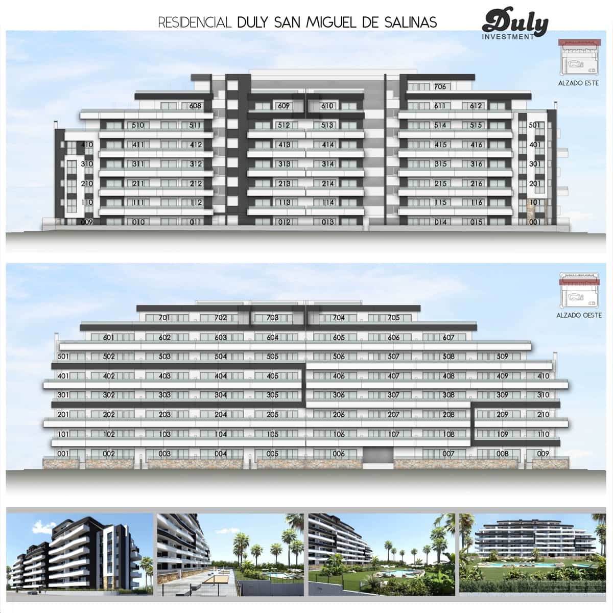 2 bedroom Apartment for sale in San Miguel de Salinas with pool garage - € 219,000 (Ref: 8938068)