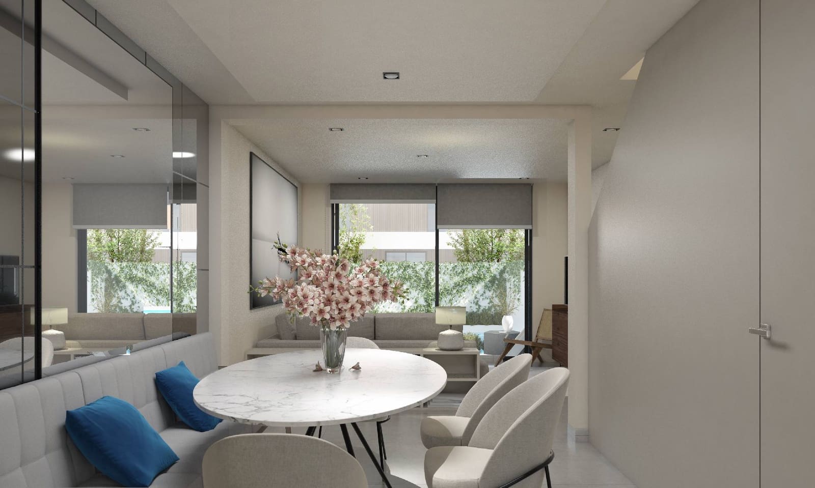 2 soveværelse Rækkehus til salg i Pilar de la Horadada med swimmingpool garage - € 298.900 (Ref: 8956305)