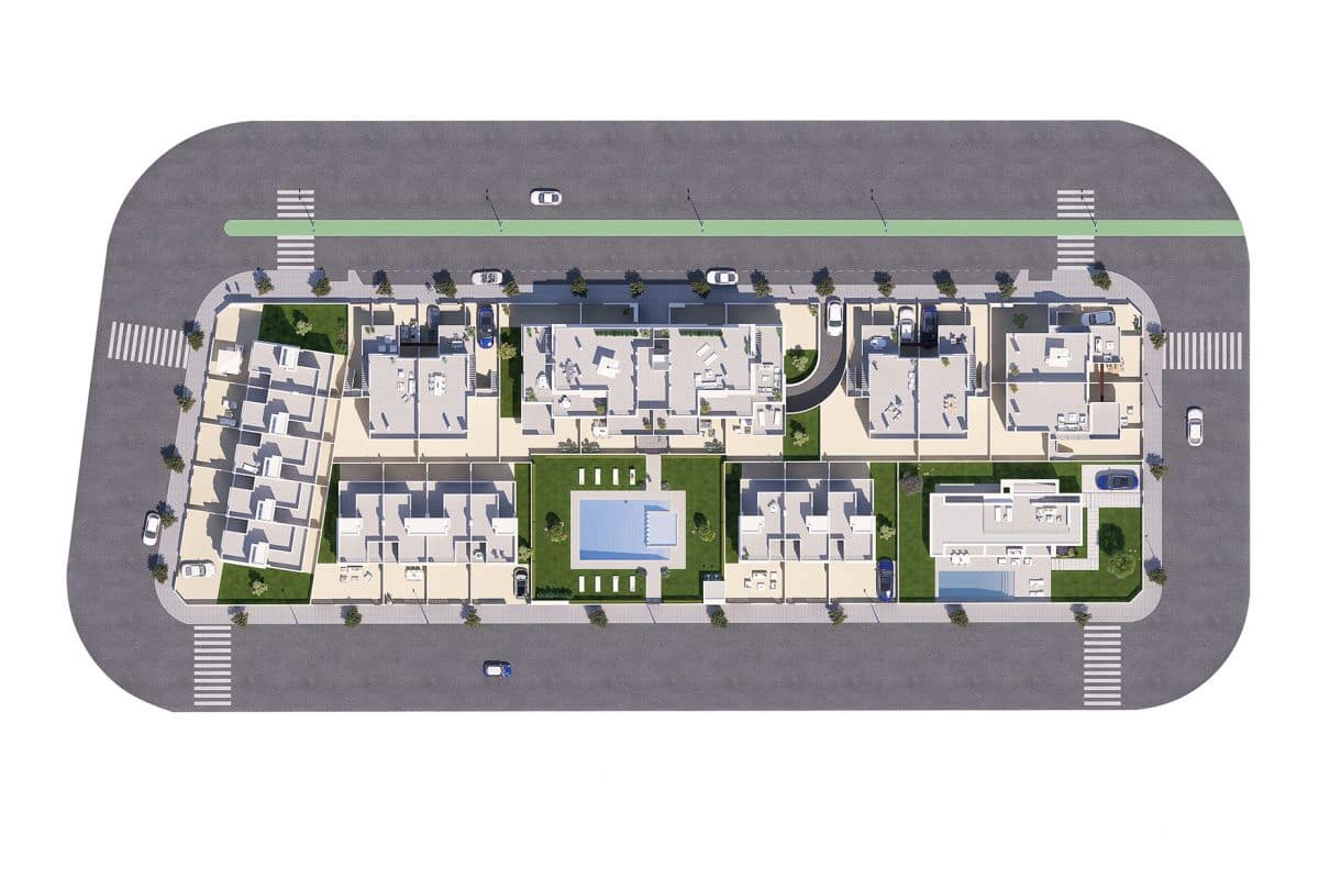 2 soverom Leilighet til salgs i Pilar de la Horadada med svømmebasseng garasje - € 369 900 (Ref: 9201783)
