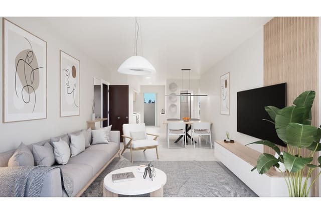 2 soveværelse Lejlighed til salg i Pilar de la Horadada ciudad, Pilar de la Horadada med swimmingpool garage - € 369.900 (Ref: 9201783)