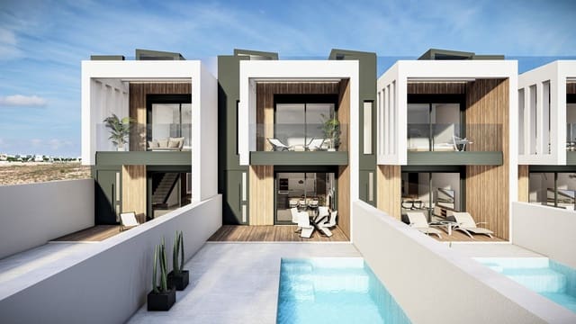 3 sypialnia Willa na sprzedaż w Pilar de la Horadada ciudad, Pilar de la Horadada z basenem garażem - 385 000 € (Ref: 9210475)
