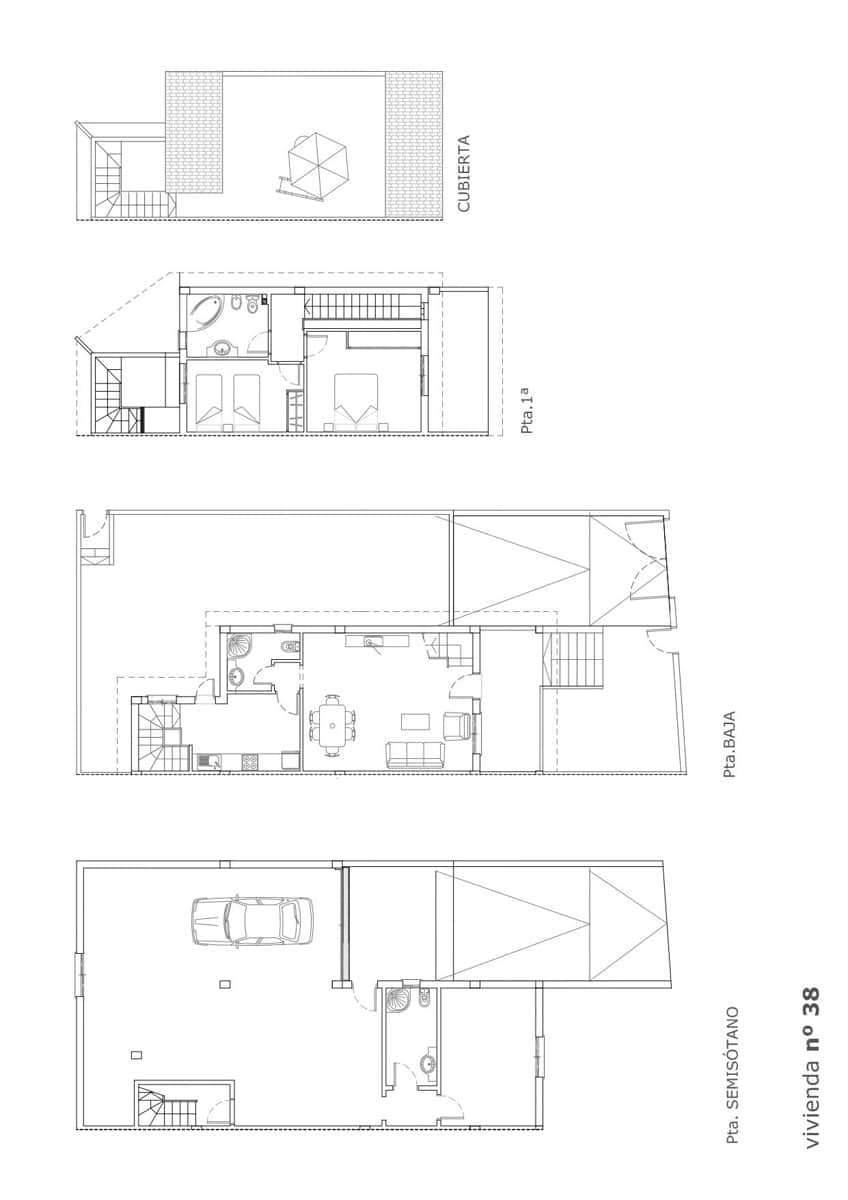 3 soveværelse Rækkehus til salg i Torrevieja med swimmingpool garage - € 330.000 (Ref: 9348577)
