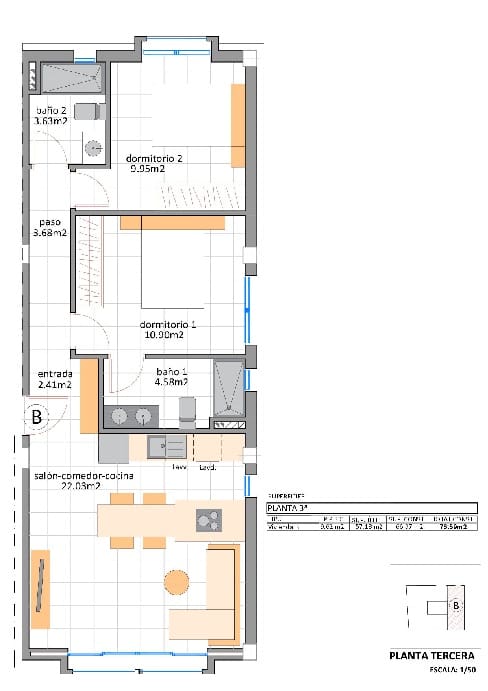 2 makuuhuone Huoneisto myytävänä paikassa Lo Pagan mukana uima-altaan 
autotalli - 199 995 € (Ref: 9386745)