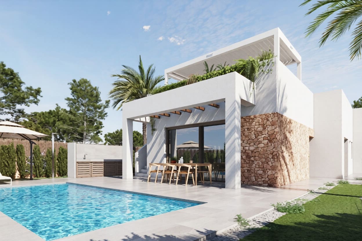 3 quarto Moradia para venda em Cabo Roig com piscina garagem - 760 000 € (Ref: 9566208)