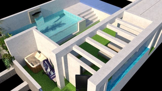 1 Zimmer Apartment zu verkaufen in El Chaparral - La Siesta - La Torreta, Torrevieja mit Pool - 173.100 € (Ref: 9588458)
