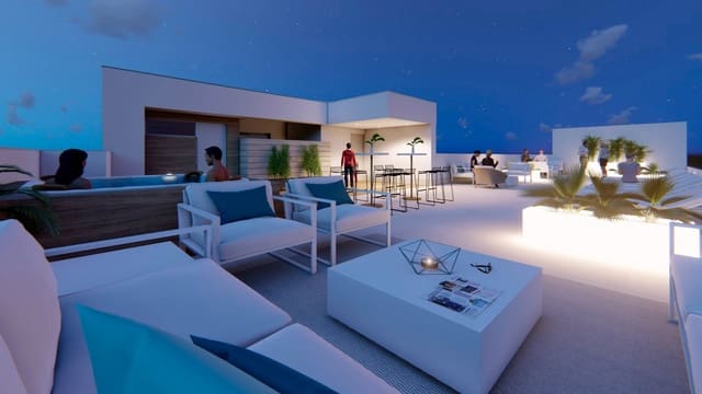 3 chambre Penthouse à vendre à El Chaparral - La Siesta - La Torreta, Torrevieja avec piscine garage - 495 000 € (Ref: 9588460)