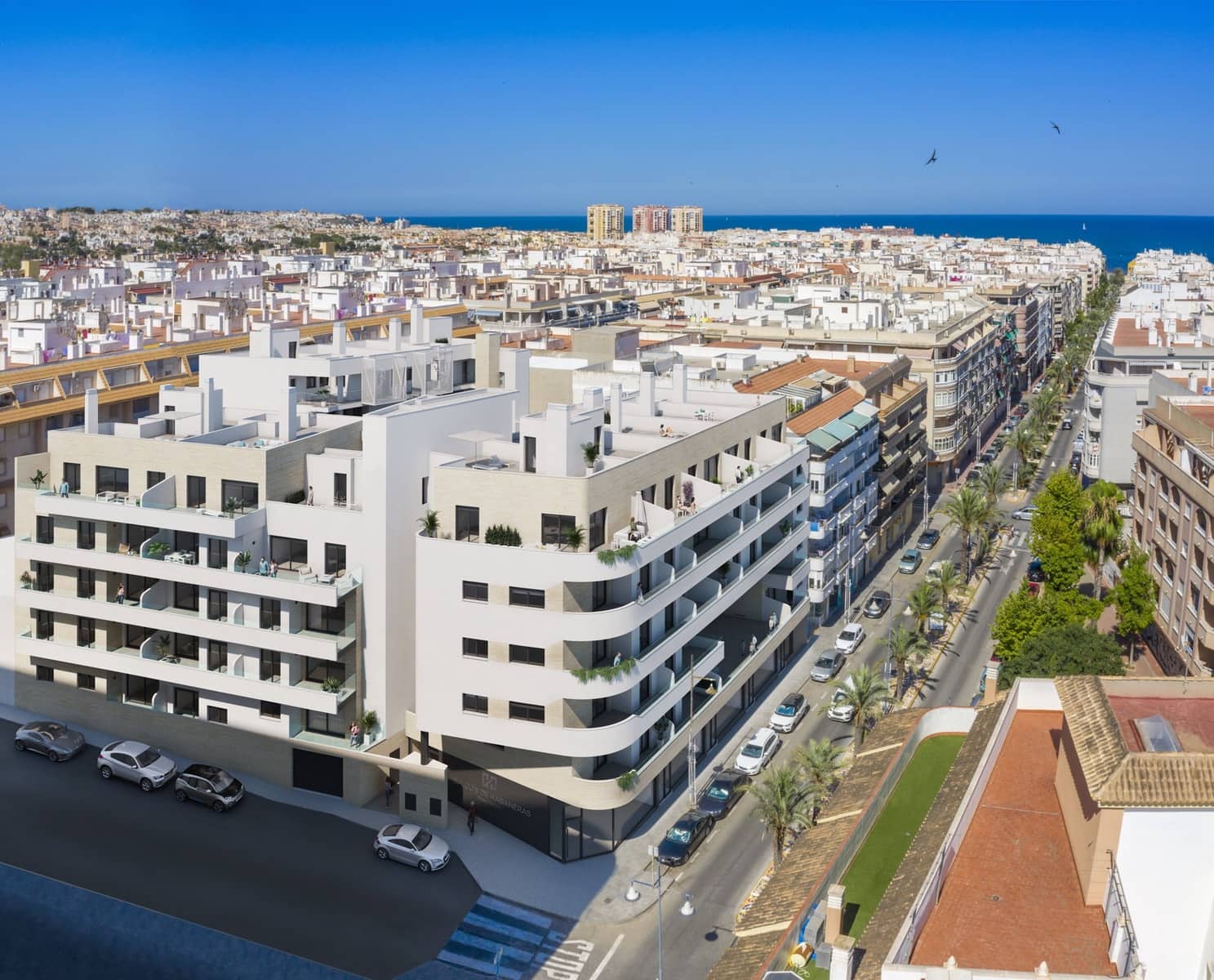 2 sovrum Lägenhet till salu i Torrevieja med pool garage - 315 000 € (Ref: 9592205)