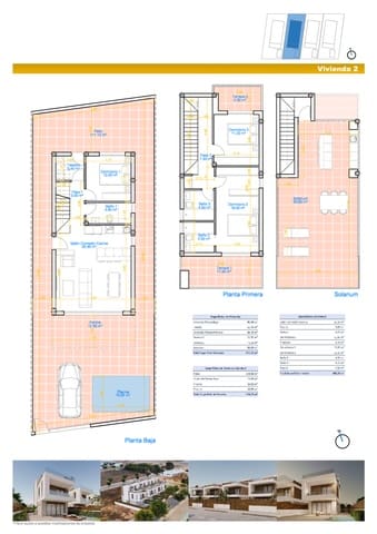 3 sovrum Villa till salu i Pilar de la Horadada med pool garage - 550 000 € (Ref: 9778624)