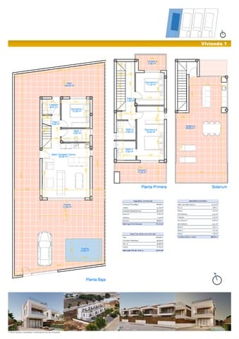 3 sovrum Villa till salu i Pilar de la Horadada med pool garage - 550 000 € (Ref: 9778624)