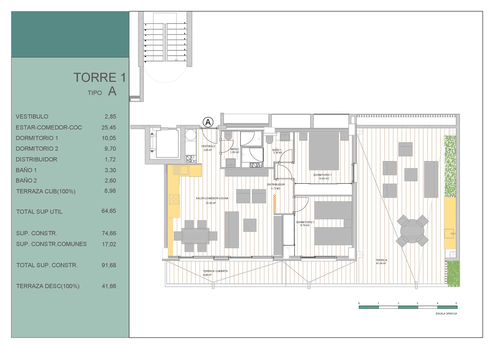 2 camera da letto Appartamento in vendita in Guardamar del Segura con piscina garage - 245.000 € (Rif: 9795611)