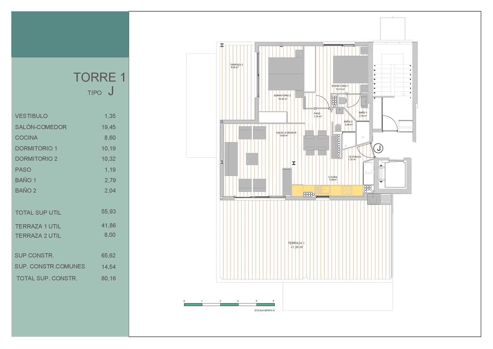 Apartamento de 2 habitaciones en Guardamar del Segura en venta con piscina garaje - 255.000 € (Ref: 9795611)