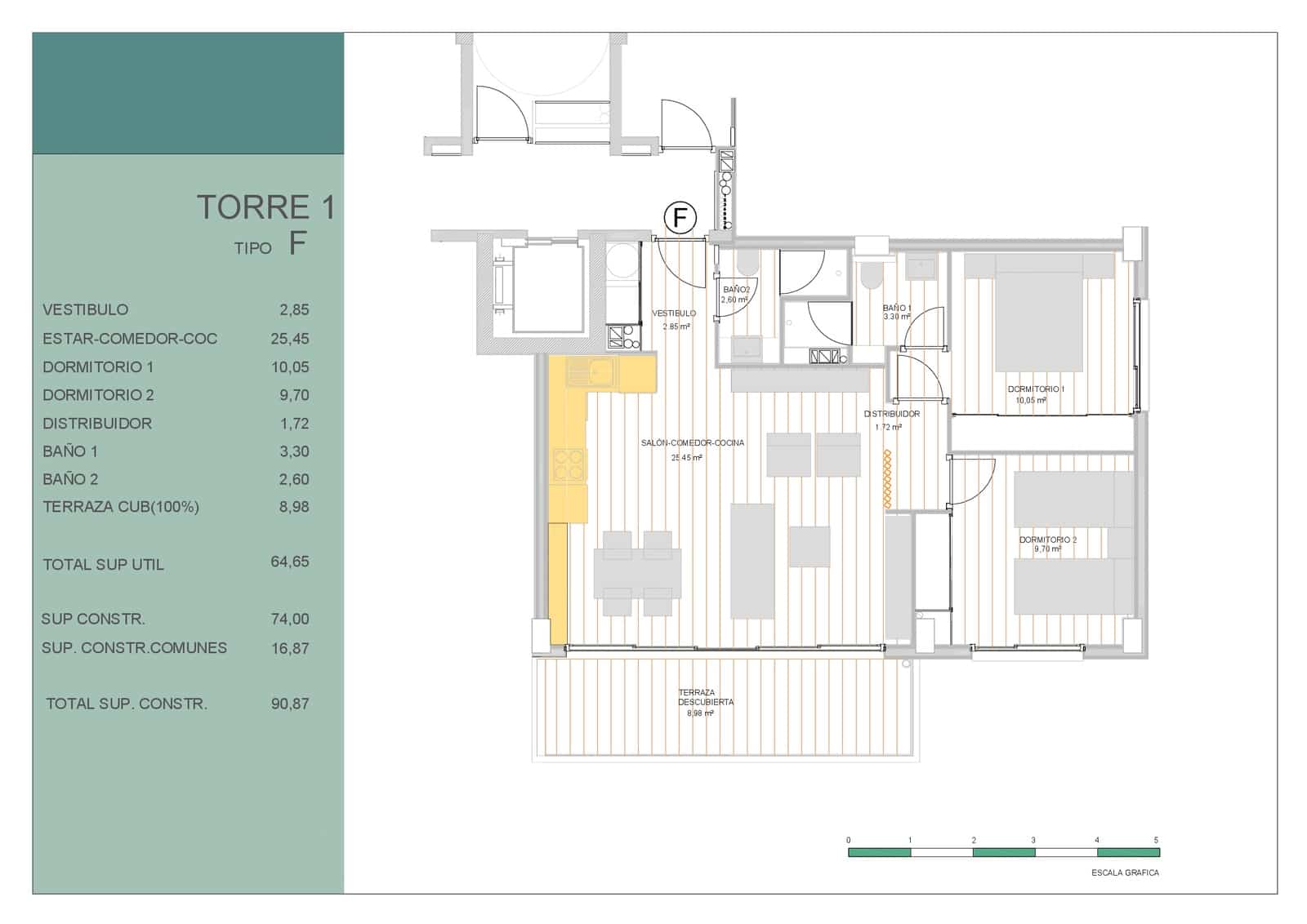 Apartamento de 2 habitaciones en Guardamar del Segura en venta con piscina garaje - 255.000 € (Ref: 9795611)