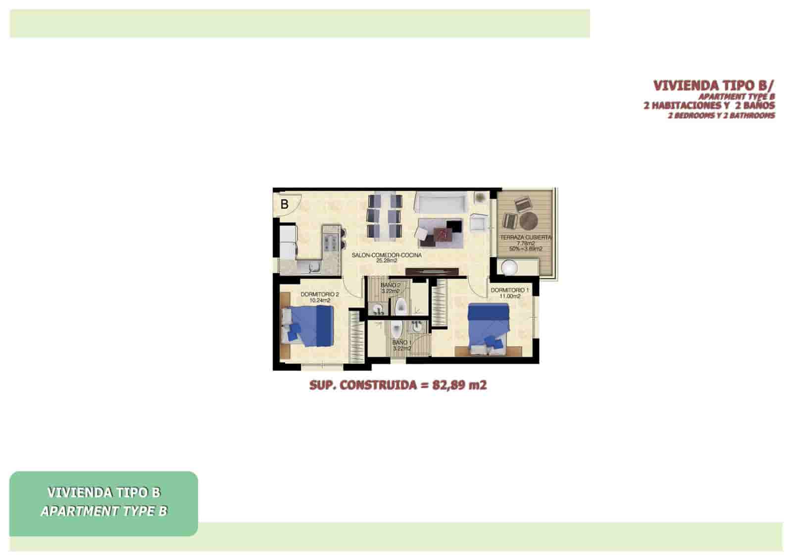 2 camera da letto Appartamento in vendita in Torrevieja con piscina garage - 269.000 € (Rif: 9809798)