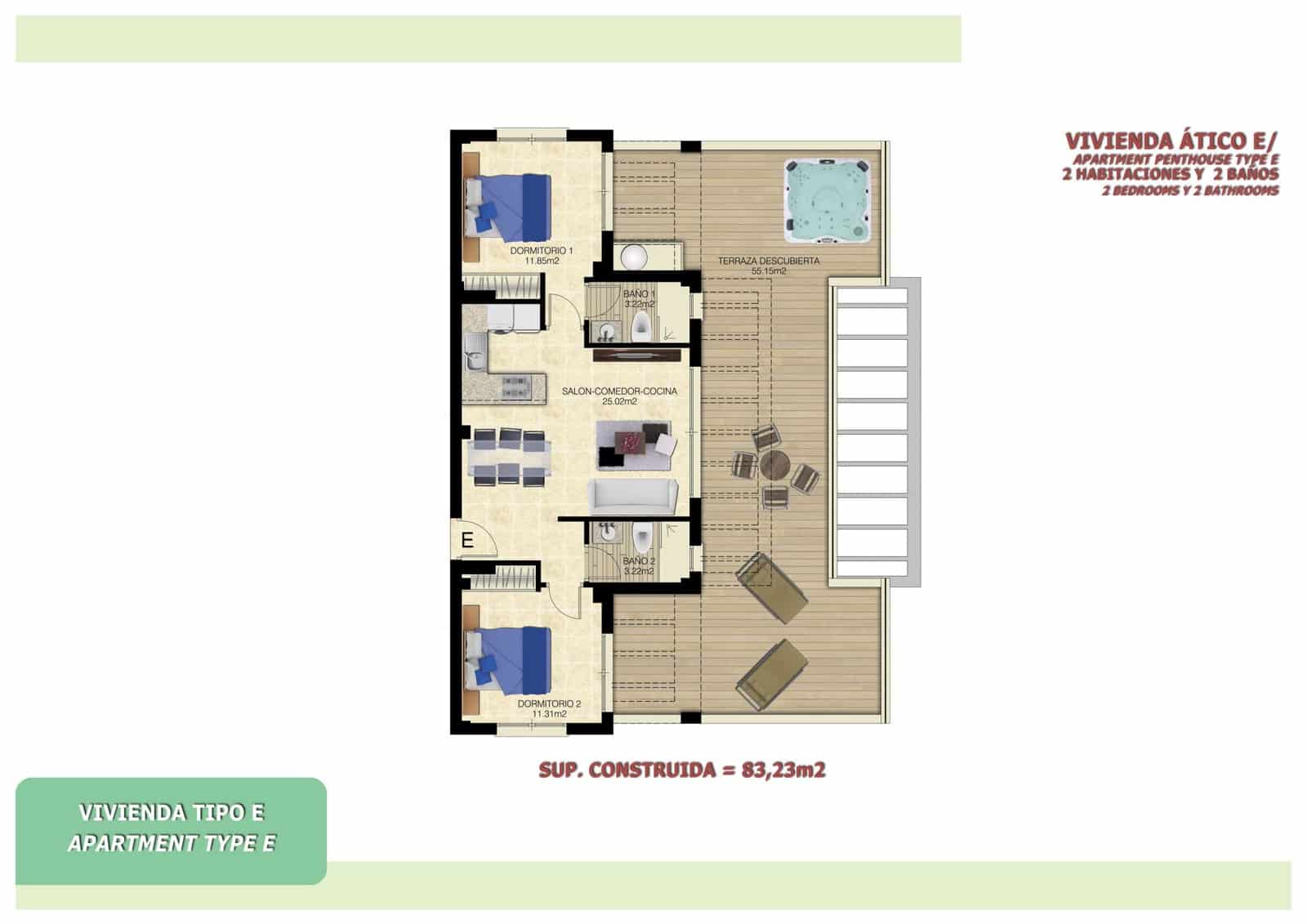 2 camera da letto Appartamento in vendita in Torrevieja con piscina garage - 269.000 € (Rif: 9809798)
