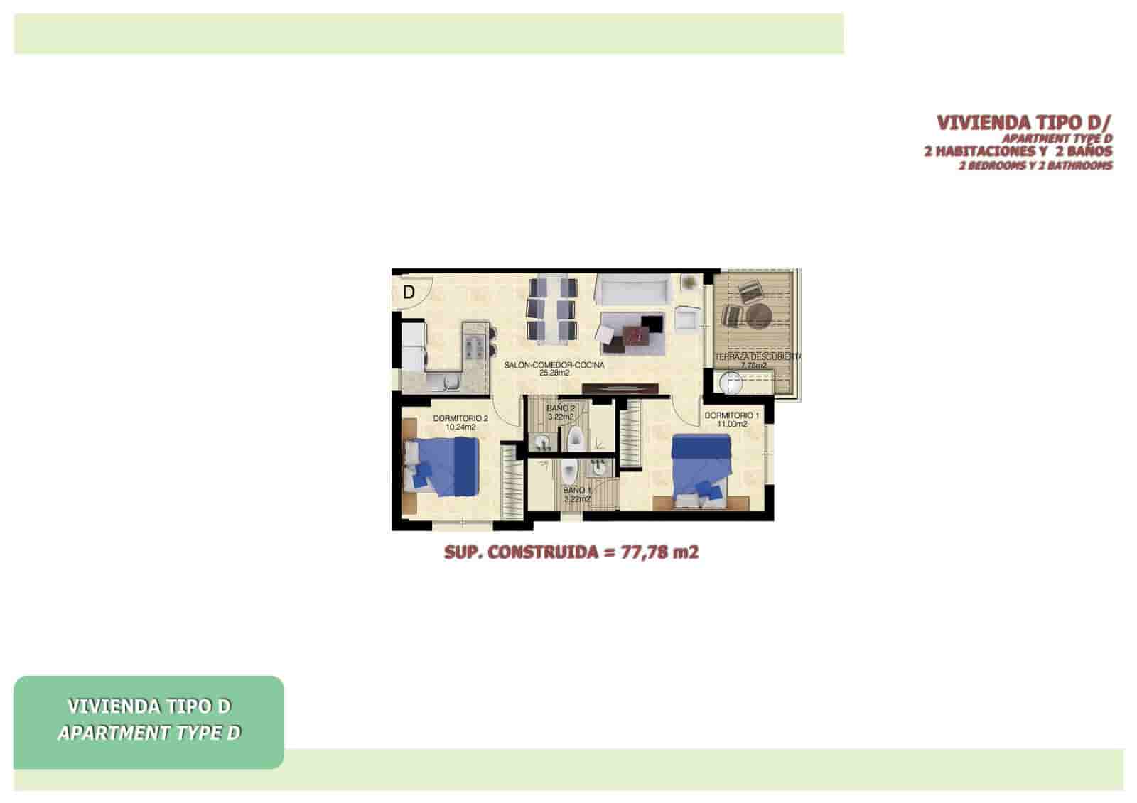 2 bedroom Apartment for sale in Torrevieja with pool garage - € 269,000 (Ref: 9809798)