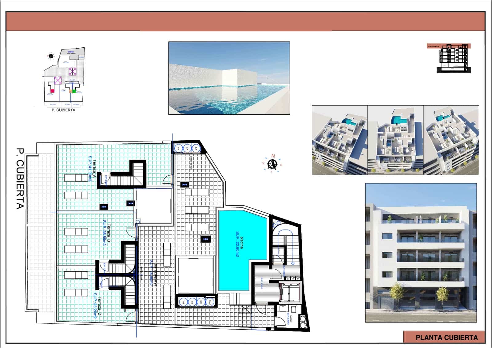2 bedroom Apartment for sale in Torrevieja with pool garage - € 299,000 (Ref: 9809799)