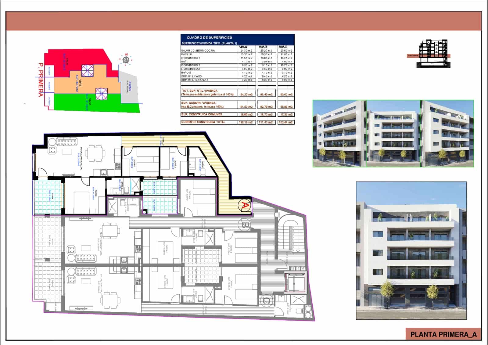 2 bedroom Apartment for sale in Torrevieja with pool garage - € 299,000 (Ref: 9809799)