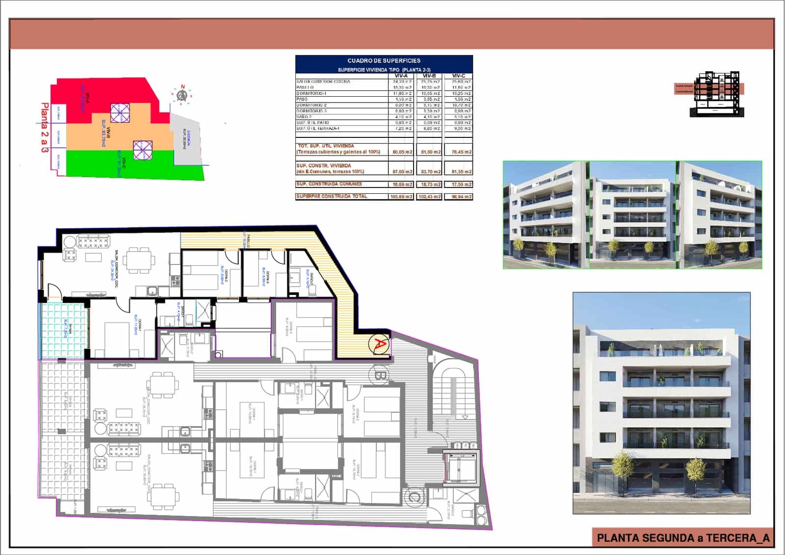2 bedroom Apartment for sale in Torrevieja with pool garage - € 299,000 (Ref: 9809799)