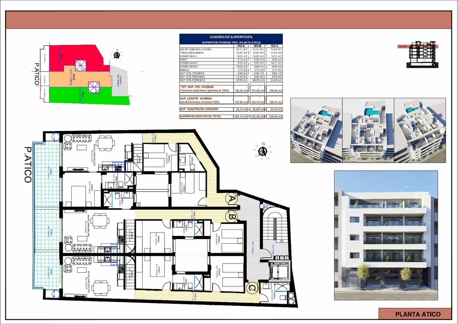 2 bedroom Apartment for sale in Torrevieja with pool garage - € 299,000 (Ref: 9809799)