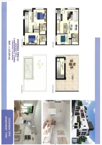 3 slaapkamer Huis te koop in El Chaparral - La Siesta - La Torreta, Torrevieja met zwembad garage - € 394.990 (Ref: 9895145)