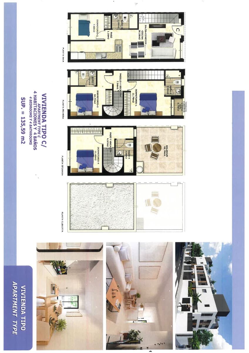 Casa de 3 habitaciones en Torrevieja en venta con piscina garaje - 394.990 € (Ref: 9895145)