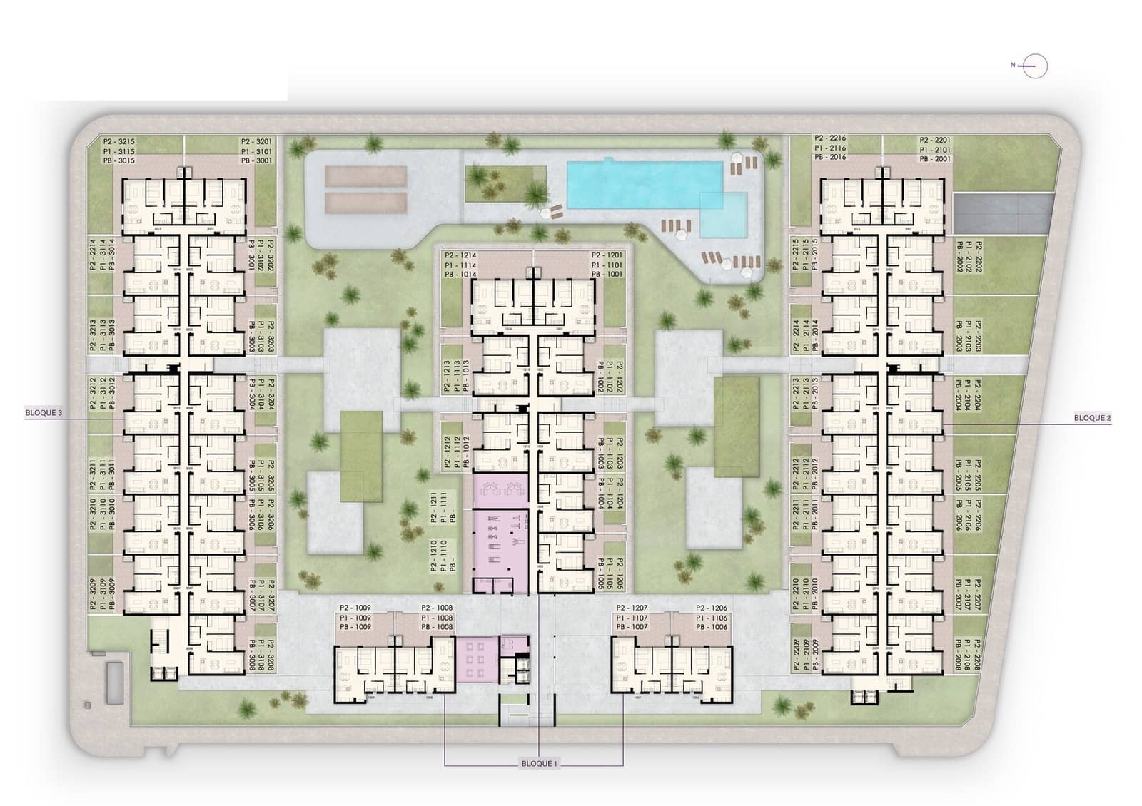2 bedroom Apartment for sale in Pilar de la Horadada with pool garage - € 373,890 (Ref: 9953357)