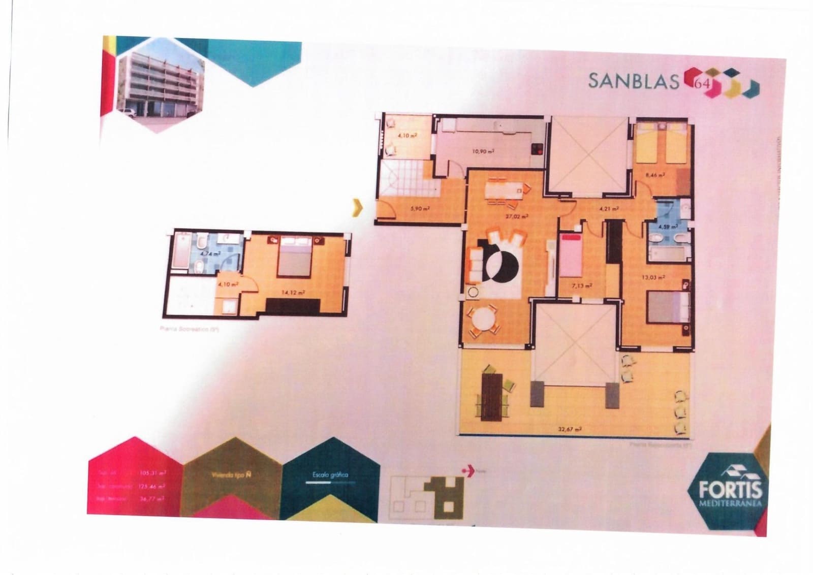 2 bedroom Flat for sale in Vinaros - € 153,000 (Ref: 9604980)