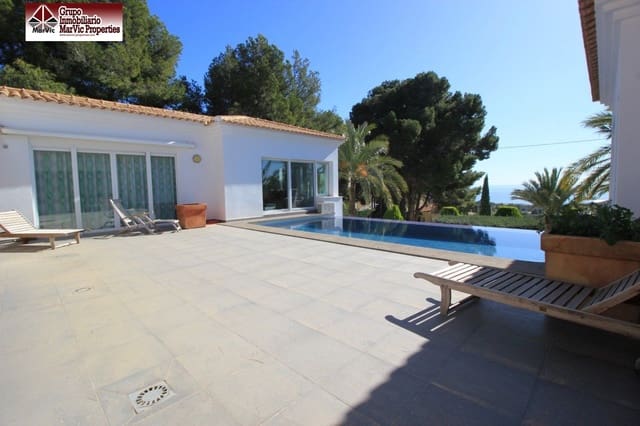 Chalet de 4 habitaciones en Altea en alquiler con piscina garaje - 3.750 € (Ref: 10102689)