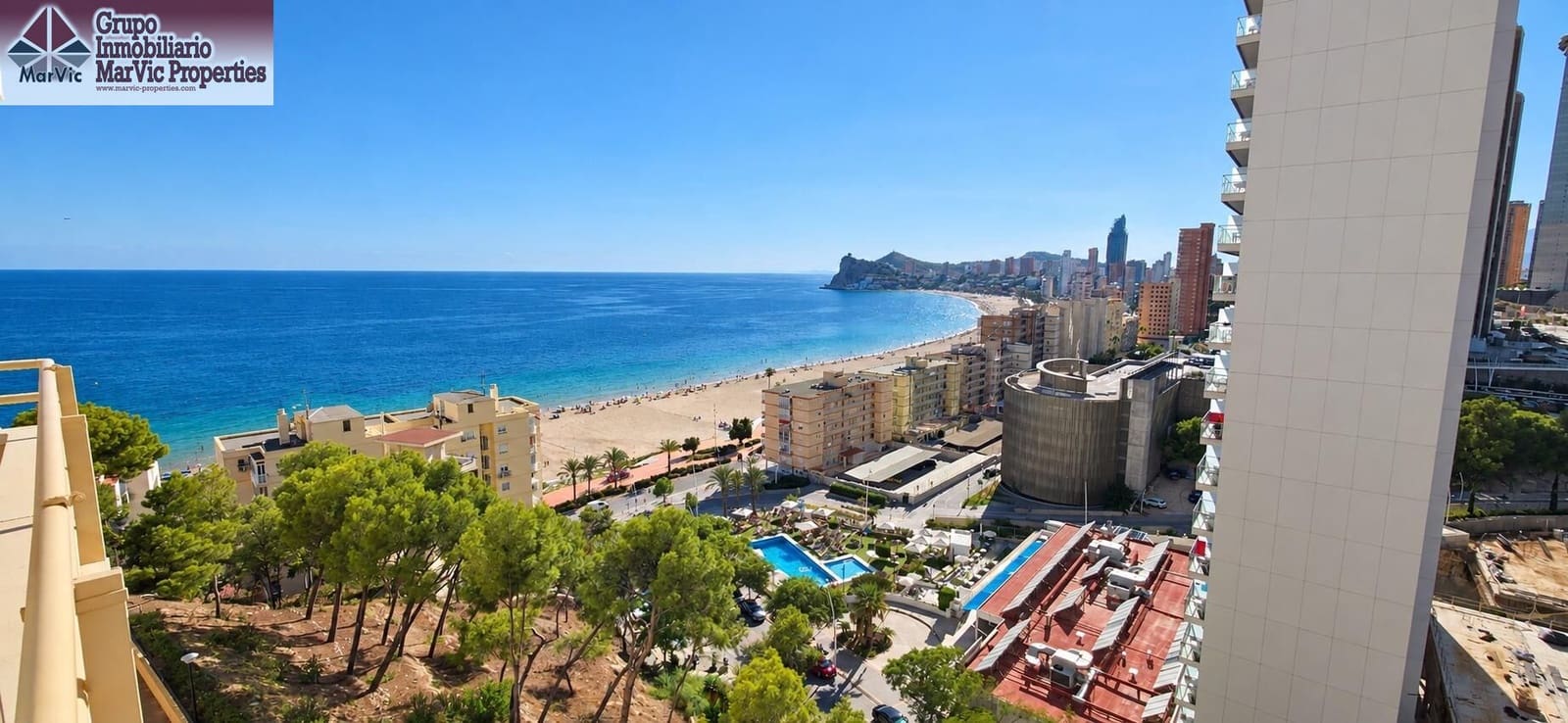 2 Zimmer Apartment zu vermieten in Benidorm mit Pool - 1.500 € (Ref: 10147194)