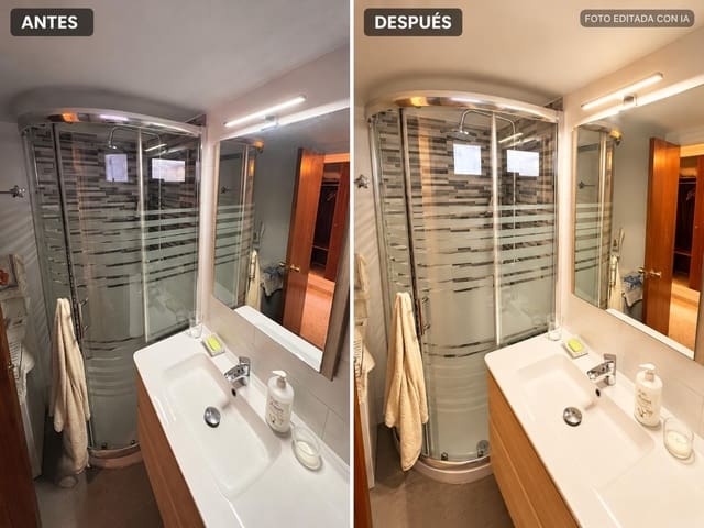 Piso de 1 habitación en Playa Poniente, Benidorm en venta con piscina - 195.000 € (Ref: 10166744)