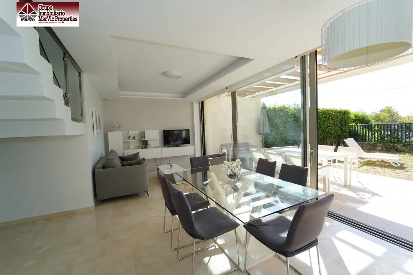 3 soveværelse Bungalow til salg i La Villajoyosa / Vila Joiosa med garage - € 882.000 (Ref: 7087987)