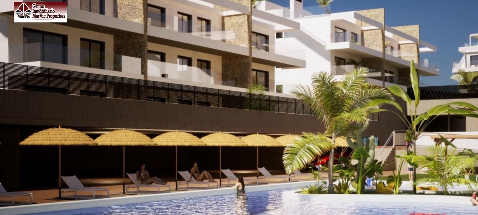 2 quarto Apartamento para venda em Finestrat com piscina garagem - 310 000 € (Ref: 7441543)