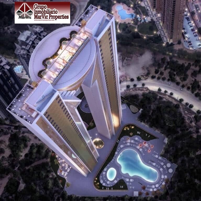 2 bedroom Flat for sale in Benidorm with pool garage - € 439,000 (Ref: 7563709)