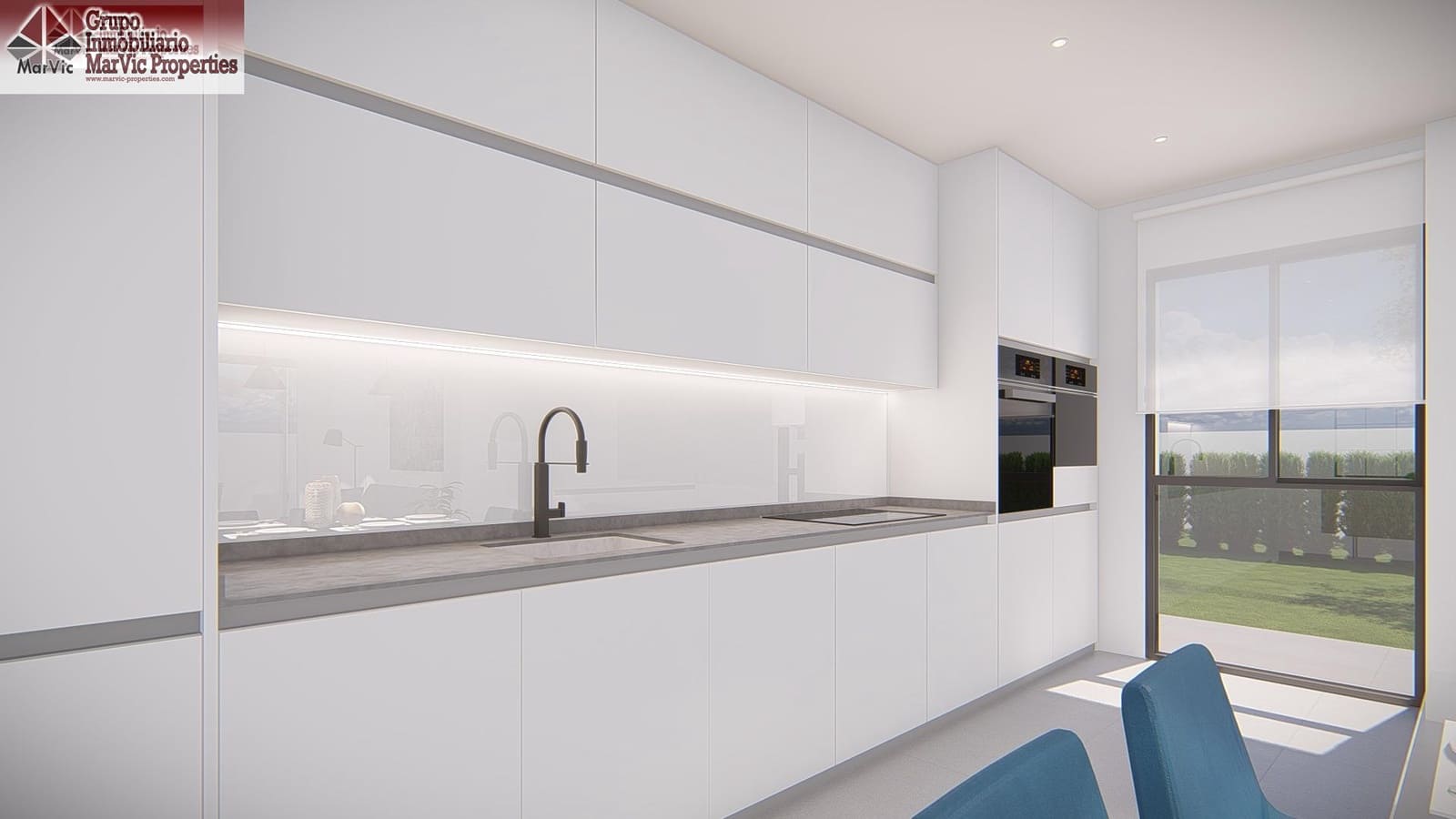 3 chambre Appartement à vendre à La Villajoyosa / Vila Joiosa avec piscine - 360 000 € (Ref: 8537413)