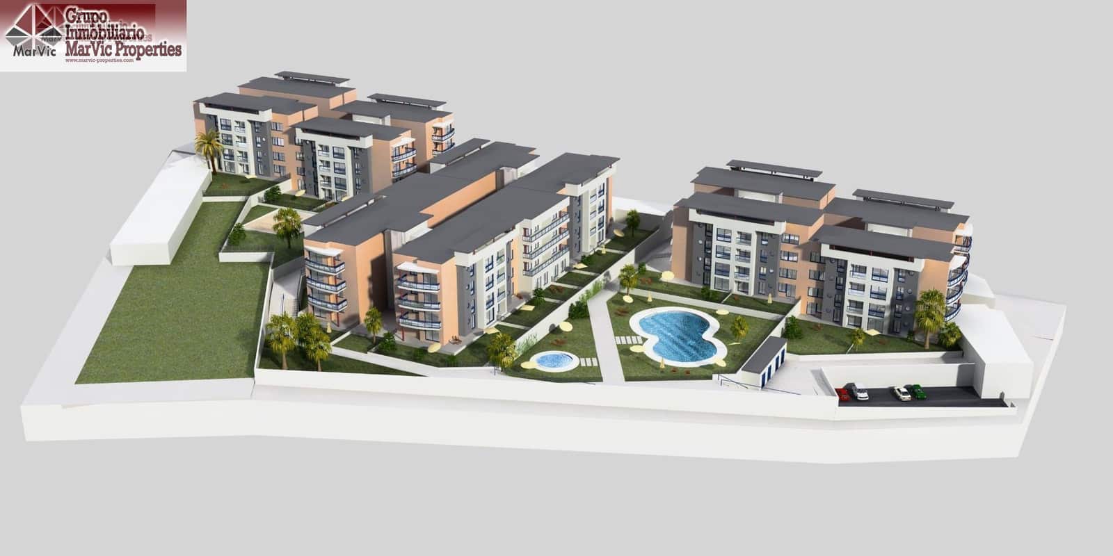 3 chambre Appartement à vendre à La Villajoyosa / Vila Joiosa avec piscine - 360 000 € (Ref: 8537413)