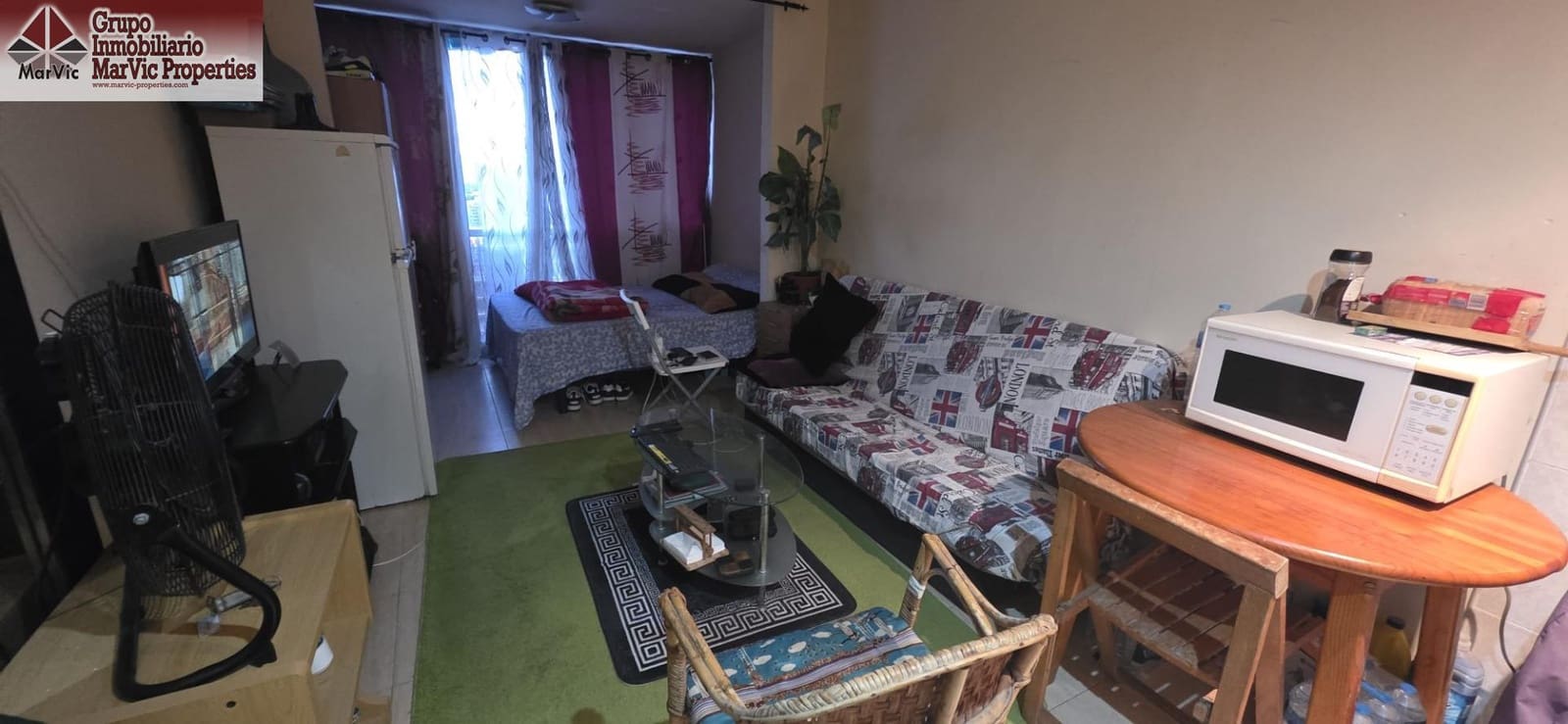 Yksiö myytävänä paikassa Benidorm mukana uima-altaan - 75 000 € (Ref: 8544719)