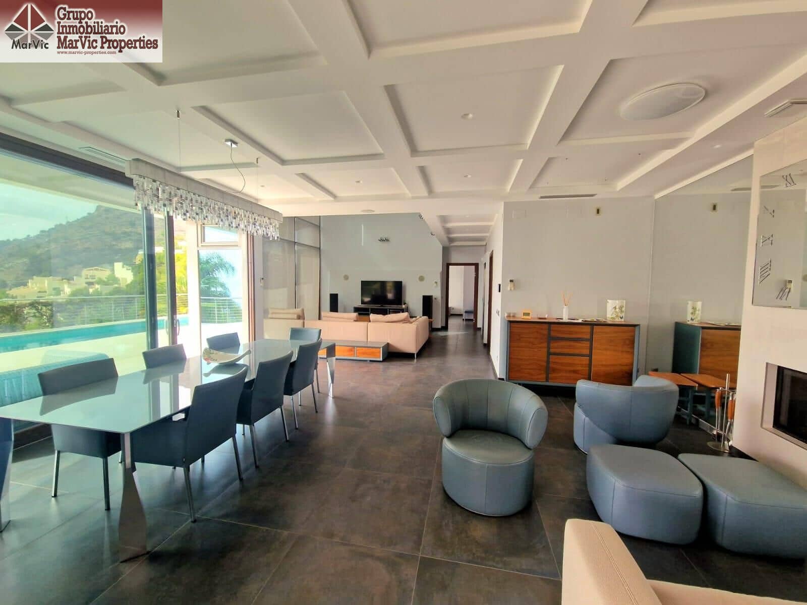 5 Zimmer Villa zu verkaufen in Altea mit Pool Garage - 3.100.000 € (Ref: 8591047)