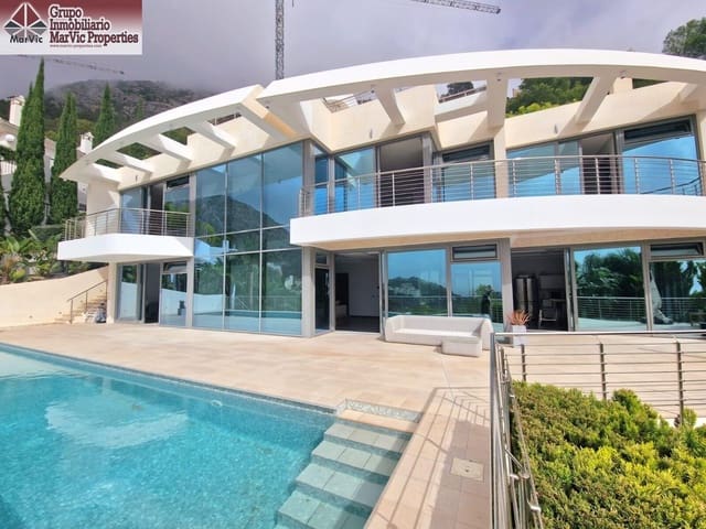 5 Zimmer Villa zu verkaufen in Altea mit Pool Garage - 3.100.000 € (Ref: 8591047)
