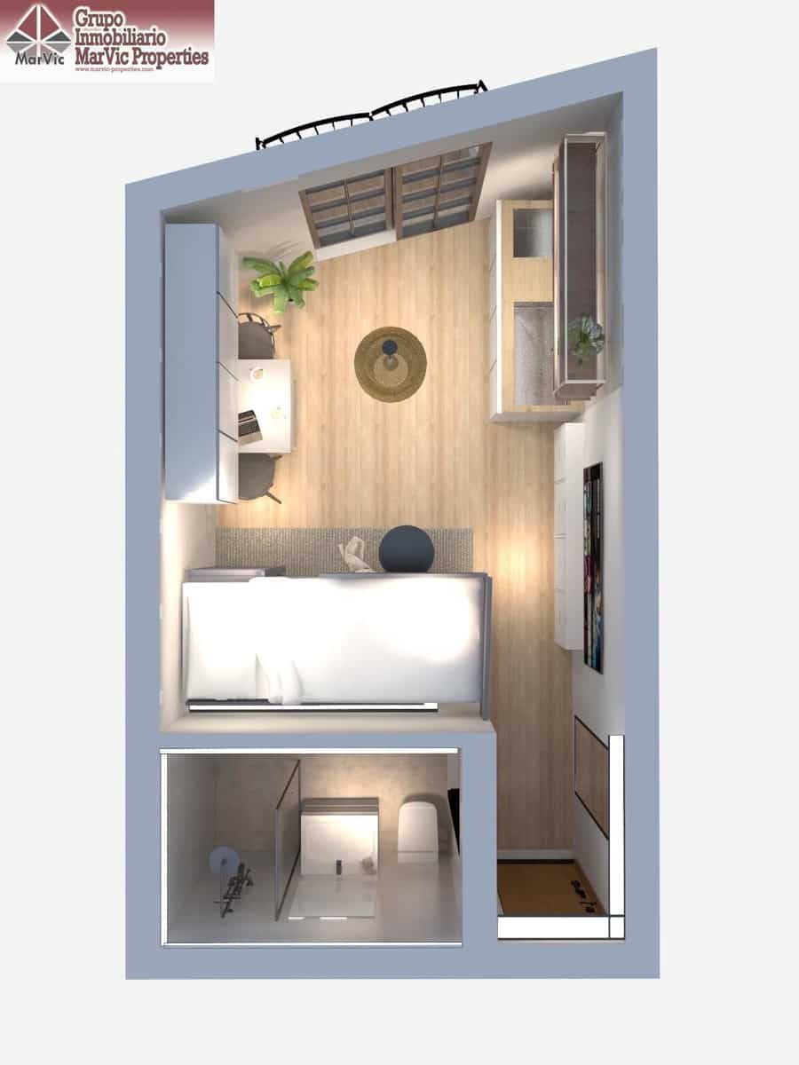 Apartamento de 2 habitaciones en La Villajoyosa / Vila Joiosa en venta - 259.000 € (Ref: 8662341)