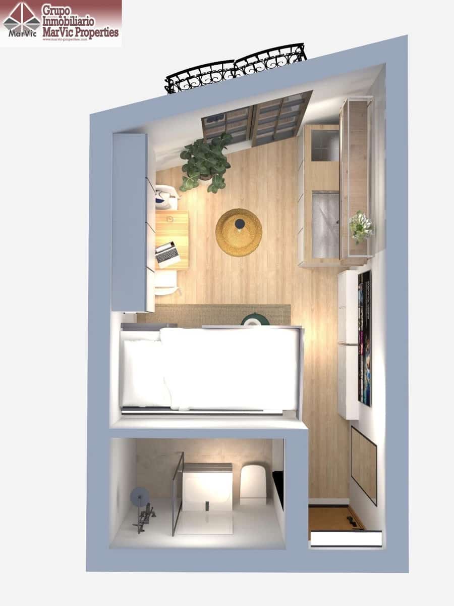 Apartamento de 2 habitaciones en La Villajoyosa / Vila Joiosa en venta - 259.000 € (Ref: 8662341)